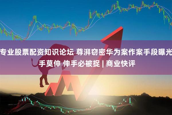 专业股票配资知识论坛 尊湃窃密华为案作案手段曝光 手莫伸 伸手必被捉 | 商业快评